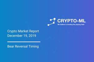Crypto-ML Market Report December 19 2019