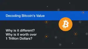 Why Bitcoin Has Value and Is Unique Among Crypto Blog Banner Image